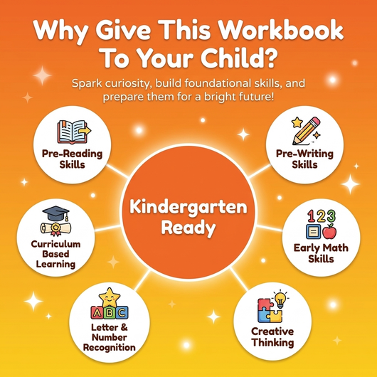The Essential Homeschool Preschool and Pre-K Workbook: 135 Fun Curriculum-Based Activities to Build Pre-Reading, Pre-Writing, and Early Math Skills!