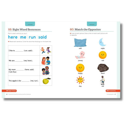 The Essential Homeschool Preschool and Pre-K Workbook: 135 Fun Curriculum-Based Activities to Build Pre-Reading, Pre-Writing, and Early Math Skills!